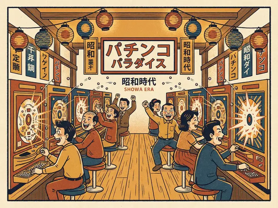 昭和风格的一番弹珠店